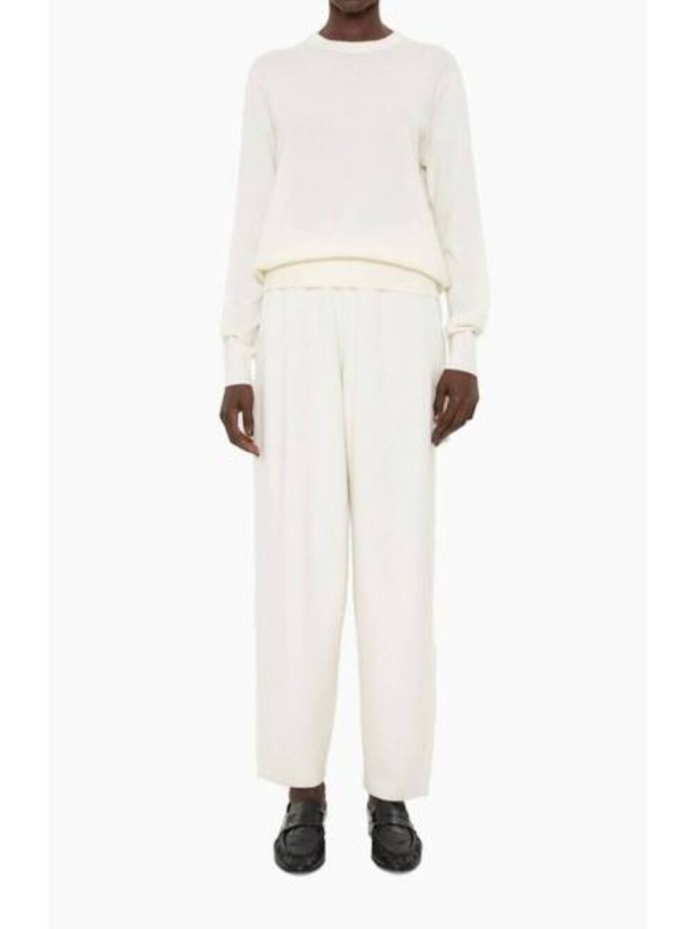 NEW ARCH4 CASHMERE hayden cashmere trouser in ivory